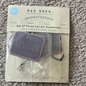 Rae Dunn Aromatherapy Car Fresheners - Lavender and Ylang Ylang